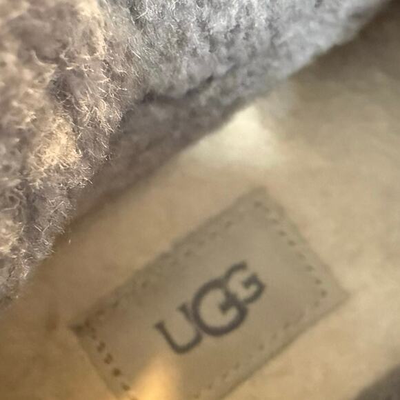 UGG Neumel Snapback metal grey chukka buckle Boot bootie ankle mini size 10 - Picture 12 of 14